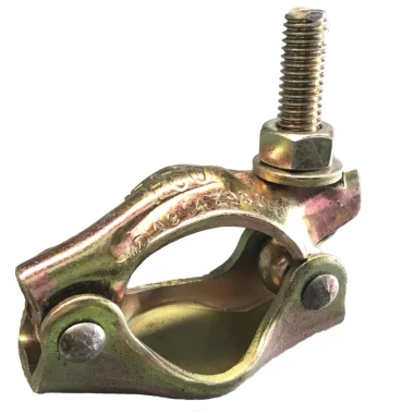 Pressed Half Coupler, Plated, Flat