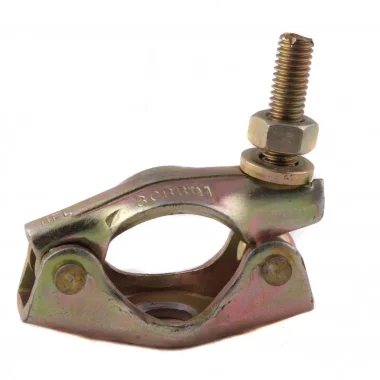 Pressed Half Swivel Coupler, Plated, With Hole