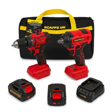 Impact Wrench & Combi Drill Tool Bag Set