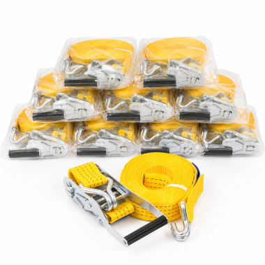 10 Ratchet Straps (8m)